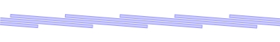 Λωρίδες 200/2 mm - επικάλυψη 116 mm