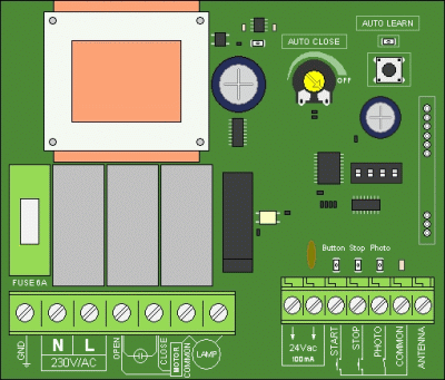 AUTOTECH APIC-2001 - Γενική διάταξη