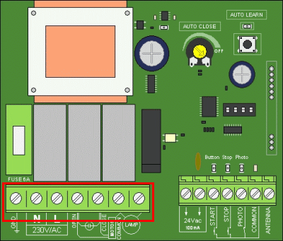 AUTOTECH APIC-2001 - Κλέμα ισχυρών ρευμάτων