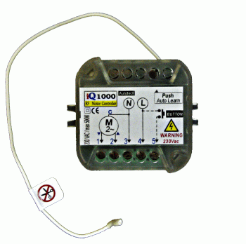 AUTOTECH iQ-1000 - Ηλεκτρονικός πίνακας ελέγχου για ρολλά