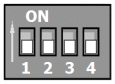 AUTOTECH R-2010 - Dip-switches