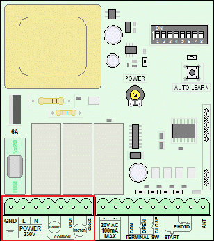 AUTOTECH S-5060T - Κλέμα ισχυρών ρευμάτων