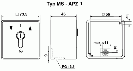 Διαστάσεις τύπου MS-APZ